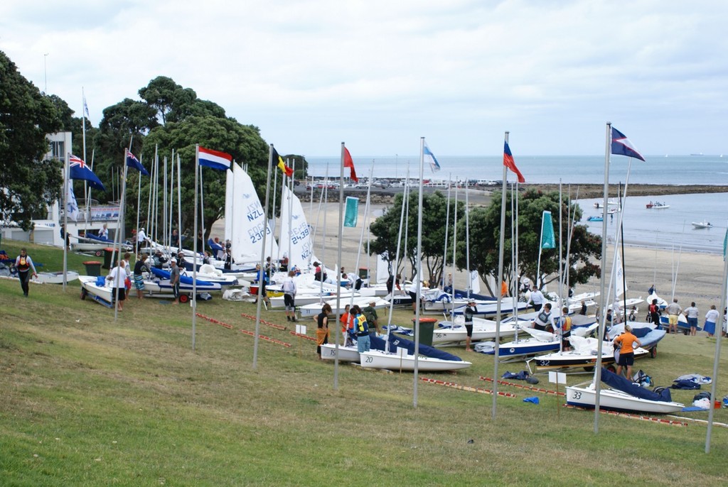 Takapuna Boating Club - venue for the 2010 Splash Worlds  © Richard Gladwell www.photosport.co.nz